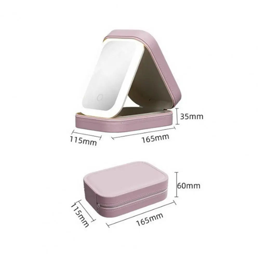 Makeup Vanity Box With LED Mirror