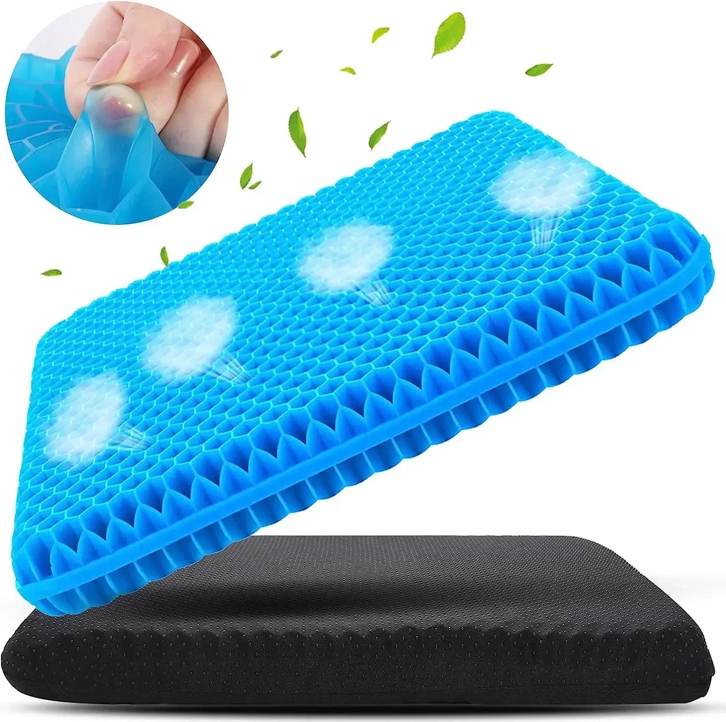 Honeycomb Gel Cushion – Breathable, Thick, Pain Relief
