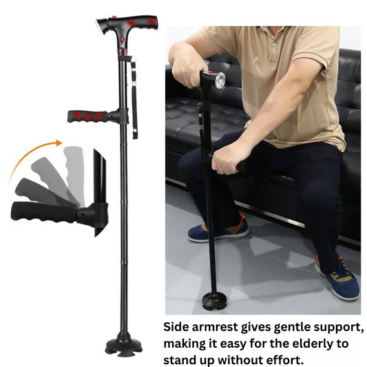 Bright Step Folding Cane